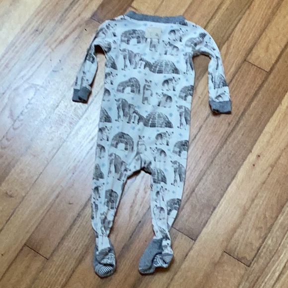 Burt's Bees Baby One Piece Footie Pajamas size 3 to 6 months - Picture 4 of 6